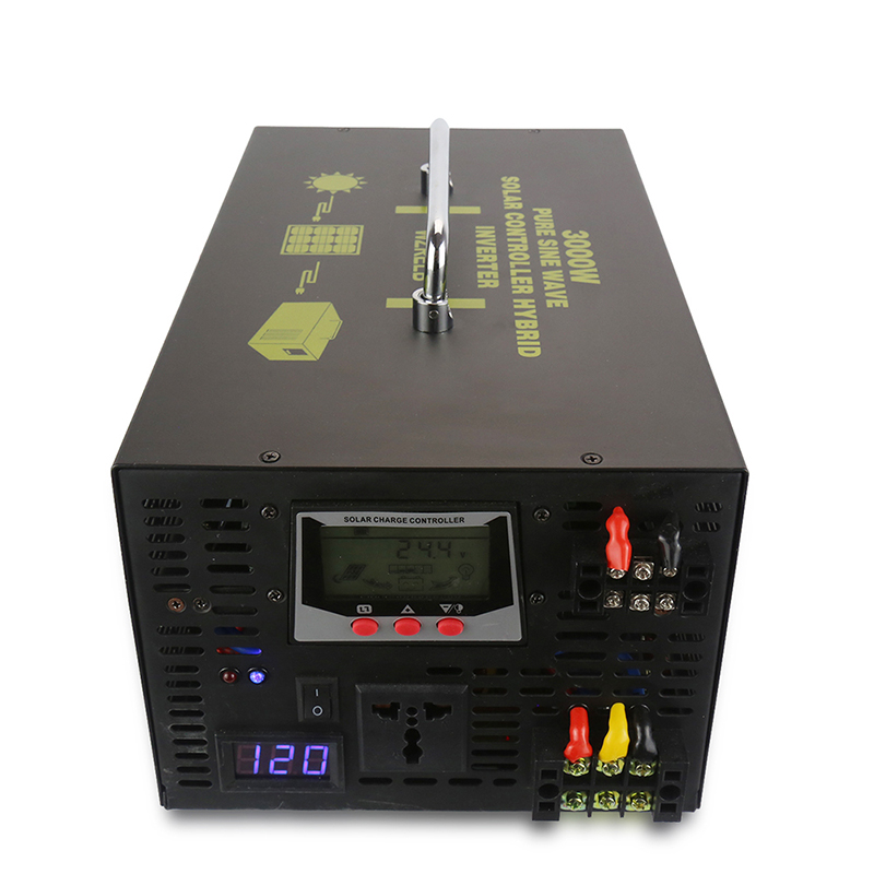 Inverter Pure Sine Wave 60Hz 120V 3000W - Inversor de energía Solar híbrido de
