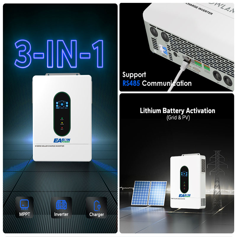 Inversor de Fase Dividida EASU - Grid Tie Inverter Limiter 2000W reseña y precio