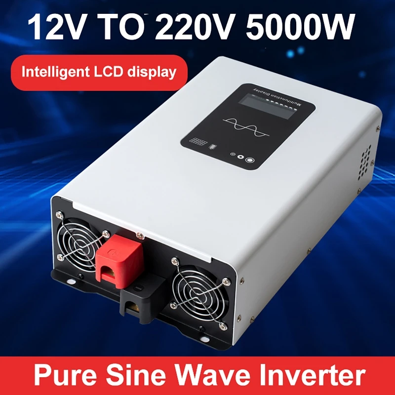 Inversor de onda sinusoidal pu - Pure Sine Wave Inverter 5000W 48V 220V reseña y precio